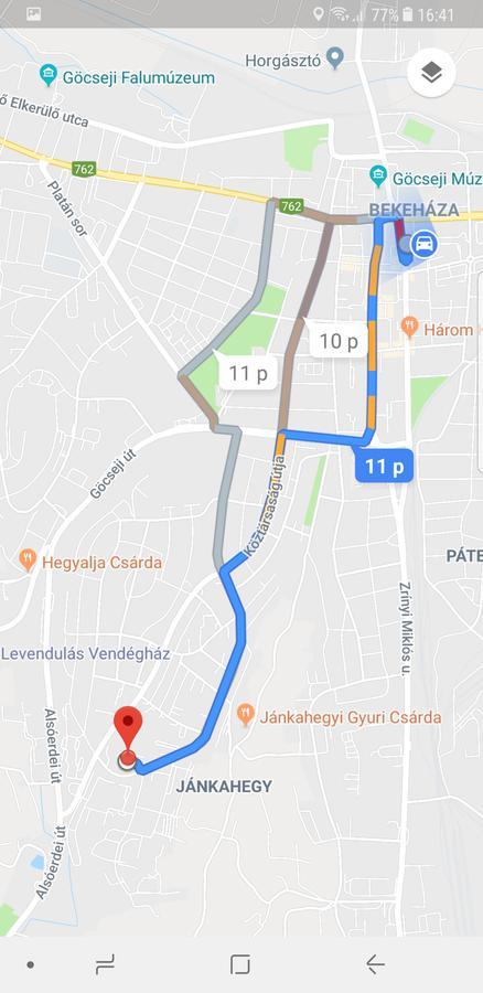 Hegyalja Apartman Zalaegerszeg Exteriör bild